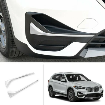 ABS Chrom Náhradní Přední Mlhové Světlo Kryt Lišty Pro-BMW X1 F48 2020