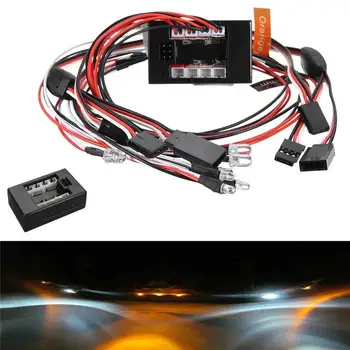 LED Light kit Sada Brzdových směrovka Simulátor Pro 2.4 G 1/10 RC Auto Díly Příslušenství
