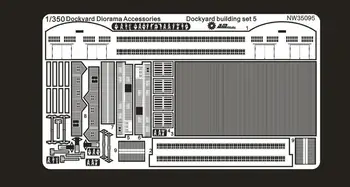 Nejnovější 1/350 Měřítko Loděnice Diorama Příslušenství - Loděnice se Nachází V NW35095 Model Kit Drop Shipping