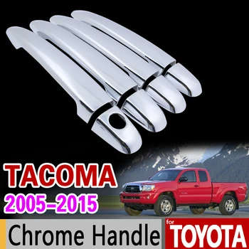 Pro Toyota Tacoma 2005-Chrome Klika Kryt Střihu Nastavit 2006 2007 2009 2010 2011 2012 Auto Příslušenství Nálepka Car Styling