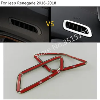 Pro Jeep Renegade 2016 2017 2018 2019 2020 Auto Vnitřní Vnitřní Přední Klimatizace Odváděcí Otvor Styling Obloha Kryt Rámu Čalounění
