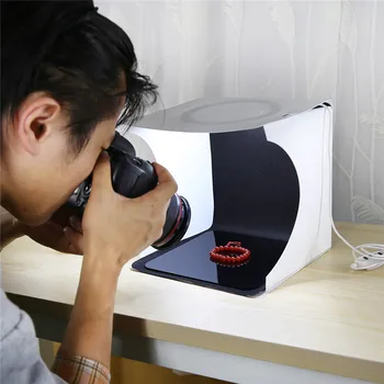 20*20 cm Reflexní Bílá Černá Akrylové Reflexe na Pozadí Displeje Rady Desktop Snímání Fotografie Light Box Příslušenství
