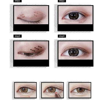 12ks/Set Pro Kosmetické Zvýrazňovače Třpyt Třpytky oční Stíny Stick Oční Stíny Pera, Tužky Kosmetické Make-up Očí Nástroje pro Ženy