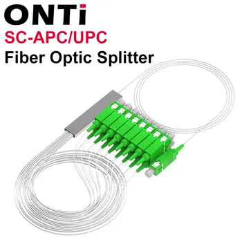 ONTi 10 KS/Lot 1X16 PLC SC/APC SM 0,9 mm G657A1 PVC 1m FTTH Optický Splitter