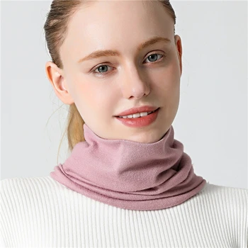 2020 Prsten Zimní Krku Šátek Lady Pevné Bavlněné-jako Límec Šály Ženy Muži Teplé Děti Šátek Snood Nekonečno Kouzlo Neckscarf
