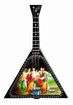 Hudební nástroj balalajka Roh, hudební Sharmanka