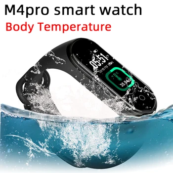 M4pro Chytré Hodinky Muži Tělesné Teploty Smartwatch 2020 Ženy Ip67 Vodotěsné Sportovní Krevního Tlaku, Srdečního Tepu Hodinky