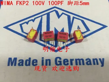 2020 hot prodej 10pcs/20ks Německu firmy wima FKP2 100V 100PF 100V 101 100P 0.1 nf 5% P: 5 mm Audio kondenzátor doprava zdarma