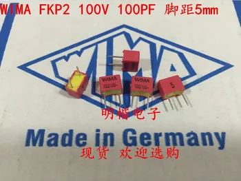 2020 hot prodej 10pcs/20ks Německu firmy wima FKP2 100V 100PF 100V 101 100P 0.1 nf 5% P: 5 mm Audio kondenzátor doprava zdarma