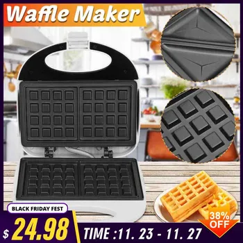Multibaker M604 multi baker spotřebič waffle maker grill sendvič omletnitsa donut elektrický EU 220v Rychlovarná Waffle Maker Žehlička