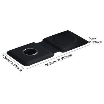 15W Mag Magnetické Bezpečné Bezdrátové Duo Nabíječka Pro Apple IPhone 12 Mini Pro Max. Nabíjení Pro AirPods IWatch