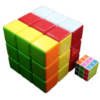 Nové 18cm 3x3x3 Cube Big Magic cube Puzzle barevné Kouzelná kostka 3x3 Rychlost Kostka Profesionální Výzvou Puzzle Hra, Vzdělávací Hračky
