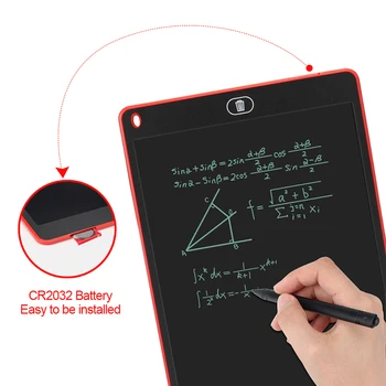 LCD Psaní Tabletu 12 Palců Kreslení Tablet Digitální Grafický Tablet Elektroniky Erasable Rýsovacím prkně Rukopis Podložky pad Světlo