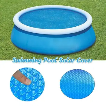 Bazén Solární Pokrytí 12 m 10 m 15 ft Pool Cover Round Solární Bazén Vany Kryt Venkovní Bublina Deku Příslušenství