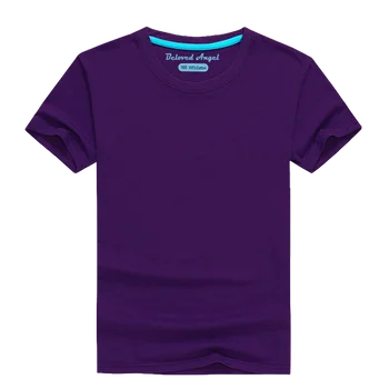 Dětské Oblečení 2020 Krátký Rukáv Letní Topy pro Kluky, Dívky Děti Solid Barva Vícebarevná Bavlna Děti tričko Dětské Oblečení