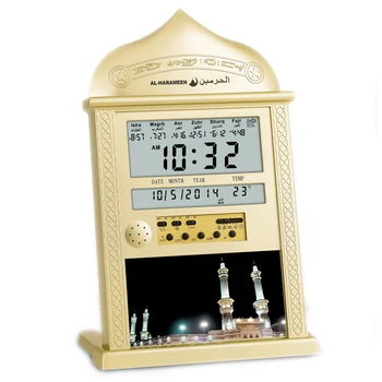Nejnovější muslim azan prayer hodiny všechny modlitby Plné Azans 1150 měst Super Azan hodiny Zdarma poštovné náklady
