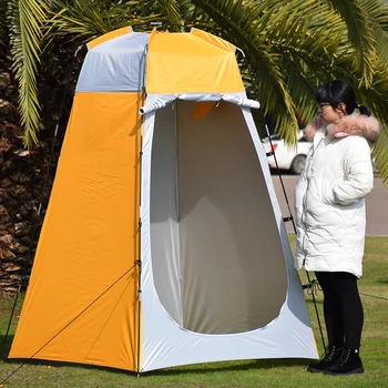 180CM Přenosný Venkovní Sprcha Vana Mění vybavení Pokoje camping Stan Beach Soukromí Toaleta stan pro venkovní 2021