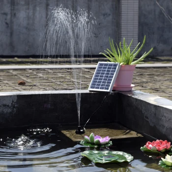 Vysoce Kvalitní Solární Čerpadlo Brushless DC Solární Energie Fontána fondu Vodní Čerpadlo Zahradní Rostliny, Zalévání Kit sluneční rybník čerpadlo kit