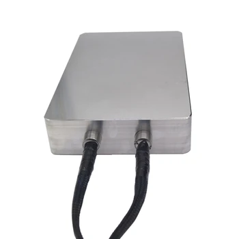 4x7 palců Kalafuna Stiskněte Tepla Hliníkové Dual Desky s 4 Topení Sondy Teploty PID Control Box pro Dab Soustředit Olej Stroj