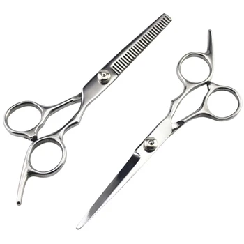 Profesionální 6 Palcový Vlasy Nůžky Kadeřnictví Ztenčování Nůžky Nůžky pro muže NEBO děti