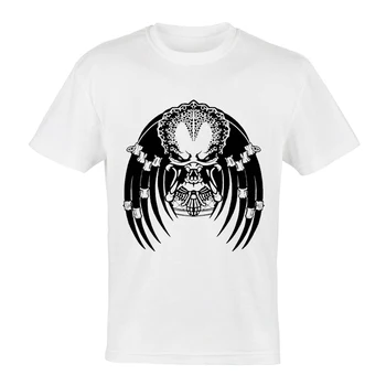 AVP Alien vs Predator tričko Bílé Barvy s Krátkým Rukávem Alien AVP Darthworks T Shirt Top Tee Módní Pánské Filmové Oblečení Dropship
