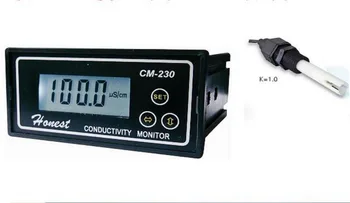 Měřič vodivosti Vodivost Tester Monitor Čisté vody meter monitor CM-230 S 4-20ma nastavitelný