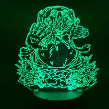 3D Lampa z Jednoho Kusu Světlo pro dětský Pokoj Cartoon Noční světlo Barevné Měnící Živé Pokoj Kreativní Lampa Touch Senzor, Led Noční Světlo