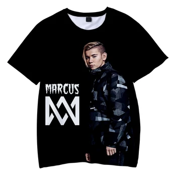 Marcus&Martinus 3D Tištěné Dětí T-košile Módní Letní Krátký Rukáv Trička 2019 Hot Prodej Ležérní Streetwear Děti T košile