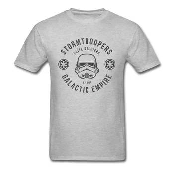 Elitní Voják 2018 Pánské Bílé Tričko T-shirt Stormtroop Vlastní Logo Pánská Vlastní Tričko Bavlněné Oblečení Biker Topy