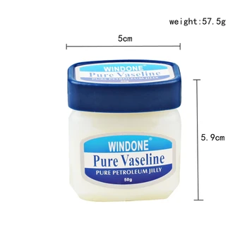 Vaseline Pure Petroleum Jelly Hydratační Krém Proti Popraskání Proti Praskání Krém na Ruce, Nohy Ochrana Kůže Zmrazit Krém 50g