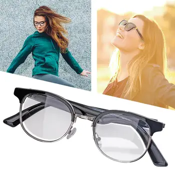 Kostní Vedení Brýle Bezdrátová Sluchátka Smart Bluetooth 5.0 Vodotěsné sluneční Brýle Headset S MIKROFONEM A CVC Redukce Šumu
