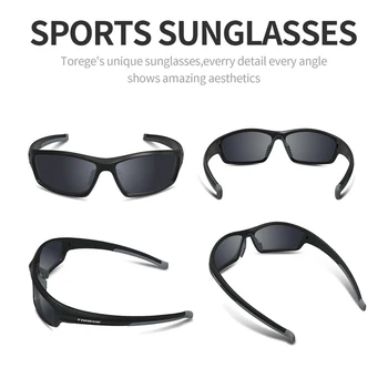 2018 Nové Polarizované Sportovní sluneční Brýle Pro Muže, Ženy, Cyklistika Běh Rybaření Golf TR90 Nerozbitný Rám UVA UVB sluneční Brýle UV400