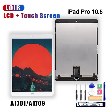 Originální LCD Panel Pro iPad Pro 10.5 inch A1701 A1709 Dotyková Obrazovka Digitizer Plné Výměna Sestavy Tablet pro iPad 10.5 LCD