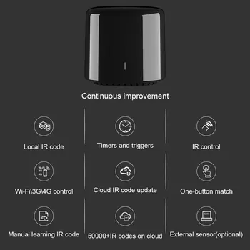 BroadLink Con RM4C Mini Smart Wi-fi, Univerzální IR Dálkový Ovladač WiFi 3G 4G Chytrých Domů, Práce S Google Alexa Asistent