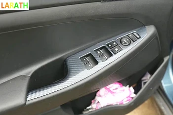 Pro Hyundai Tucson 2016 2017 Dveře, Okenní Sklo, Panel, Loketní opěrka Výtah Přepínač Tlačítko Kryt Střihu Rám Formovací Auto-Styling 4ks