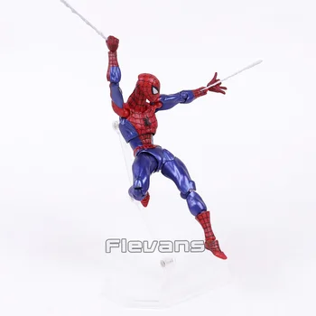 Revoltech Série NE.002 Spiderman The Amazing Spider-Man PVC Akční Obrázek Sběratelskou Model Hračka