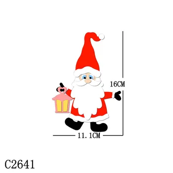Nový Santa Claus Dřevěné Scrapbooking Die C2641 Řezání Zemře Více Velikostí