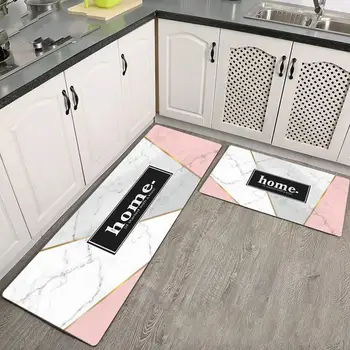 Digitální tisk non-vyblednutí kuchyňské rohože absorpční non-slip koberec podlahové rohože
