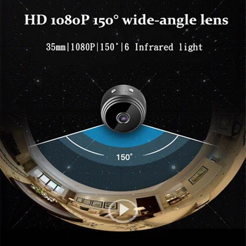 1080P HD Hot Link Remote Surveillance Camera Recorder WIFI Bezdrátové Sítě, Fotoaparát JHP-Nejlepší