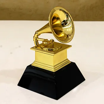 Replika Grammy Trofej dárek, Výška 18,5 CM Hudbu Suvenýry Cena Zdarma Gravírování halloween vánoční dekorace