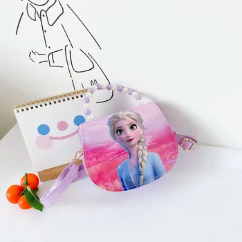 Disney Girls princess Frozen Elsa messenger tašky přes rameno dívčí tašky přes rameno děti messenger tašky dětské messenger kabelka