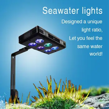 30W 52W 75W LED Akvarijní Světlo Stmívatelné celé Spektrum Pro Korálový Útes Růst akvária LED světlo mořského moře tank korály SPS, LPS