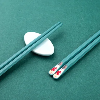 5 Párů Kawaii slitiny Hůlky Ručně vyráběné Sushi Hůlky Japonský Styl hůlky set na vaření hůlky