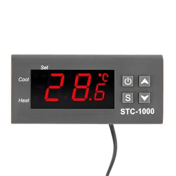 HHO-Digitální STC-1000 univerzální Regulátor Teploty Termostat S Čidlem