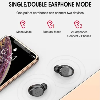 Bezdrátová Bluetooth Sluchátka TWS Sluchátka Mini In-ear hi-fi Sluchátka Precházíte Obchodní Sluchátka Sportovní Vodotěsné Sluchátka