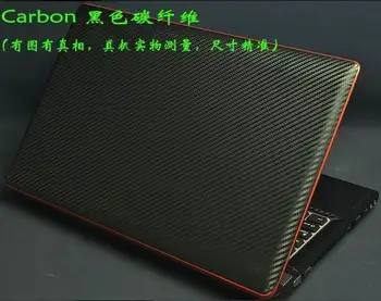 KH Laptop z Uhlíkových vláken Krokodýl, Had, Kůže Nálepka Kožní Kryt Guard Protector pro Dell Vostro 5471 14-palcový