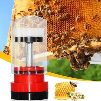 2KS/Lot Queen Chovu Označení Nástroje s Houbou Design One-Handed Včelí Marker Láhev pro Včelí Královnu Včelařství Označení Klece