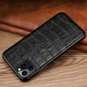 Pravé Kůže Pro Iphone 11 12 Pro Max Case Kryt Luxusní Módní Etui Coque Pro Iphone 11 Pro 12 Min Případů Telefonu Fundas