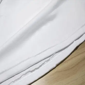 MISSKY Milovníky Unisex Bílá Barva Muži tričko 3D Roztomilý Kočka Tisk Krátký Rukáv Módní Tištěné T-shirt Muž Topy Na Léto
