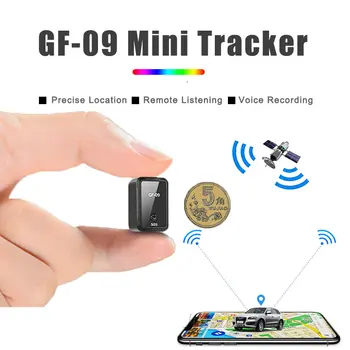 Nové GF09 Chytrý GPS Tracker Mini Localizador Key Finder Anti Lost Audio Recorder Magnetické Nositelné Sledovací Rozděluje Pro domácí Zvířata Děti
